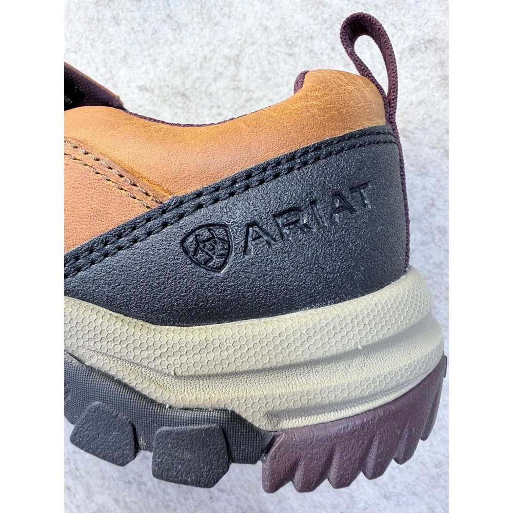 Ariat Hillsdale Slip-On Shoes Womens 6.5 Brown Leather Outdoor ATS 10027301 - Picture 4 of 11